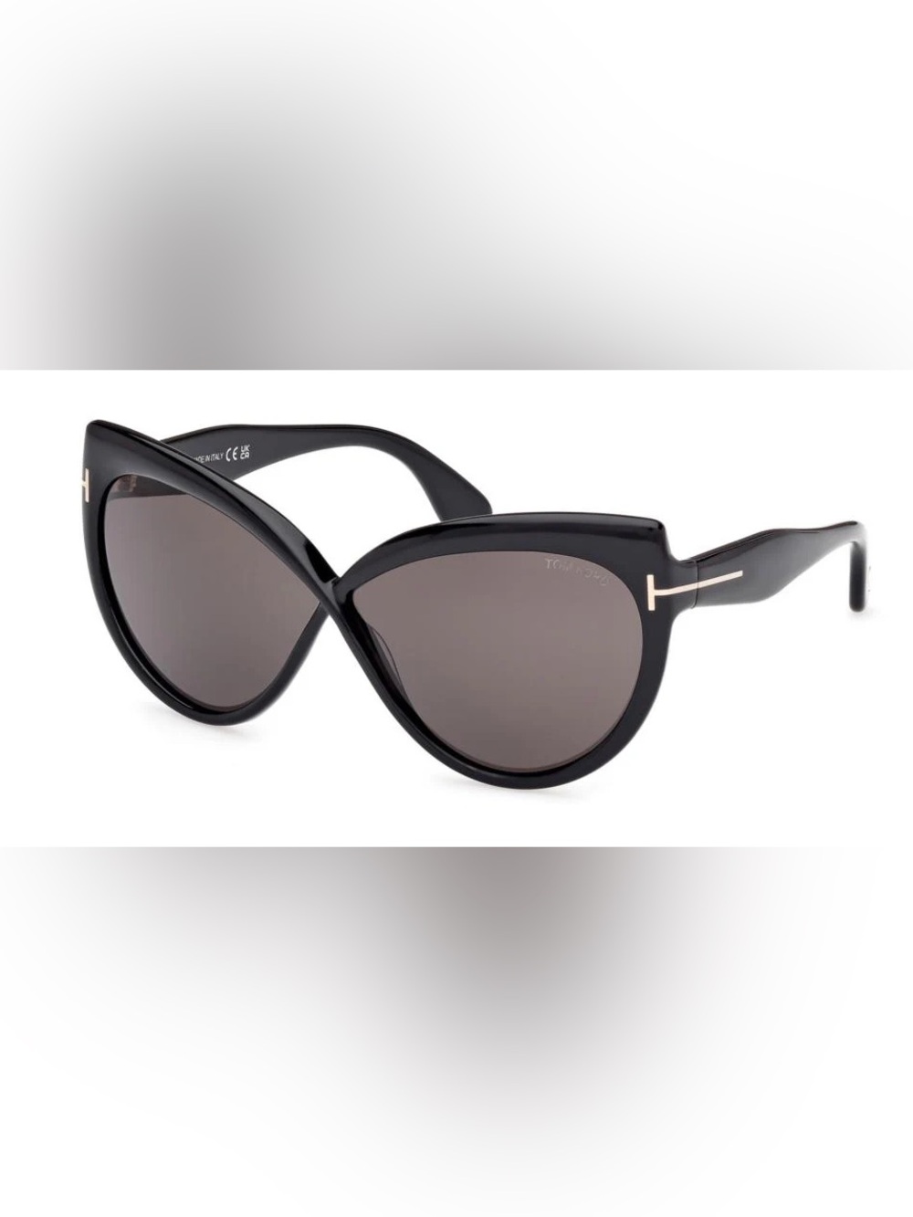 Tom Ford Beatrice Cat-Eye Women's Sunglasses - Classic Black
